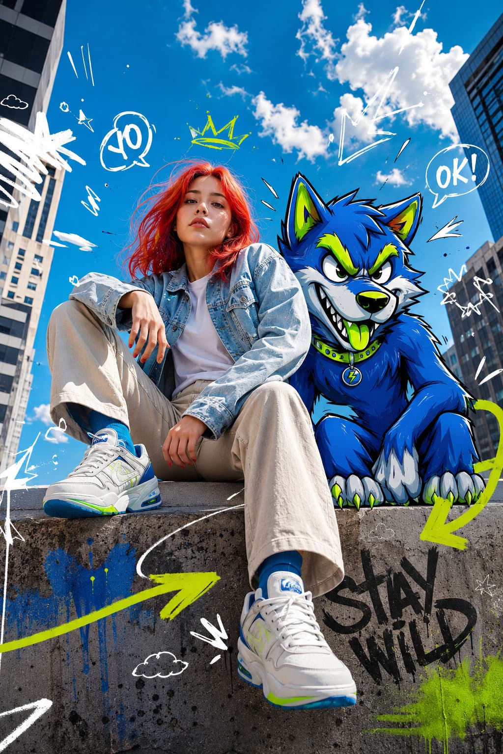 Viral Cartoon Animal Fashion Edit Prompt