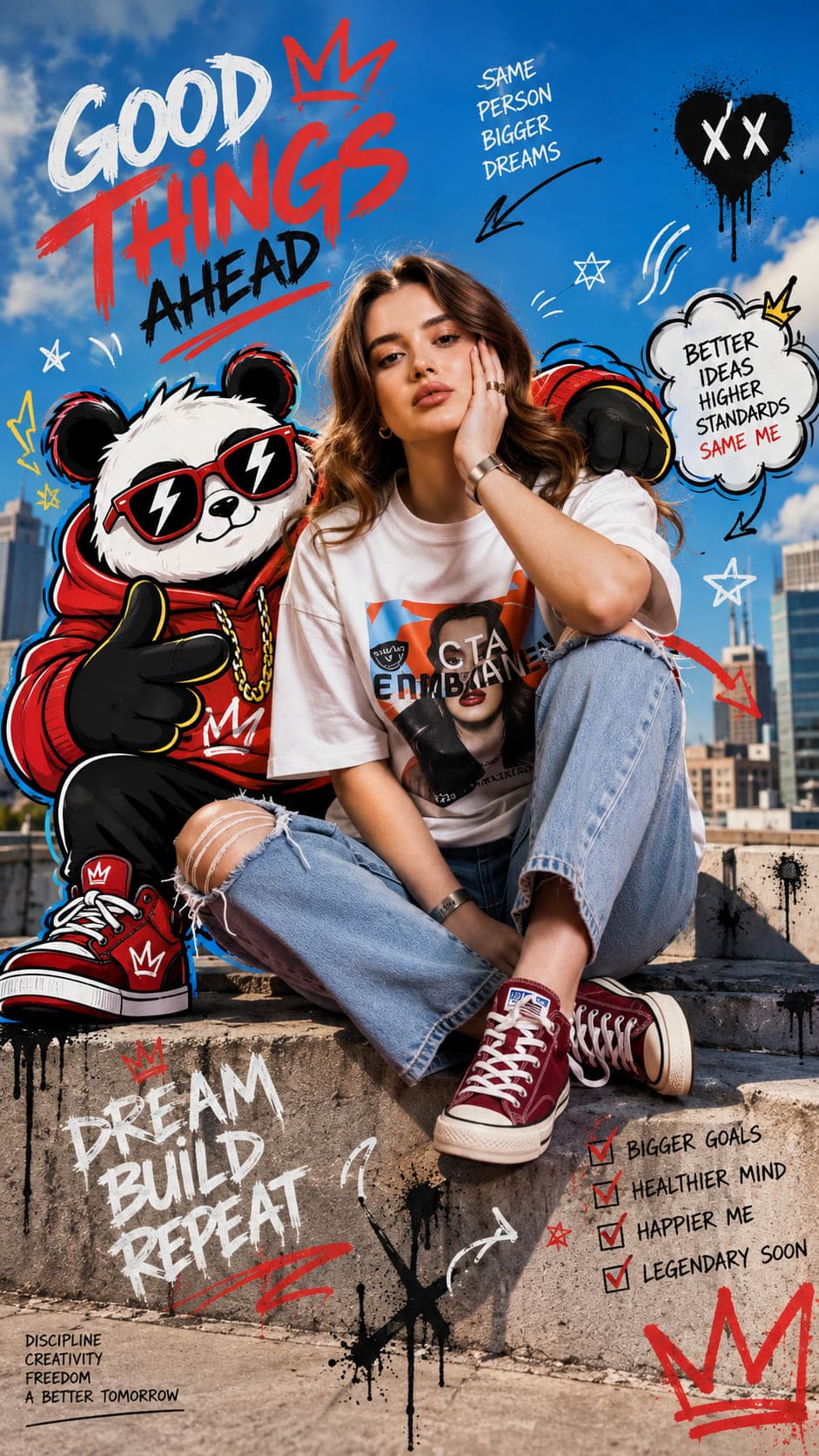 Viral Cartoon Animal Fashion Edit Prompt
