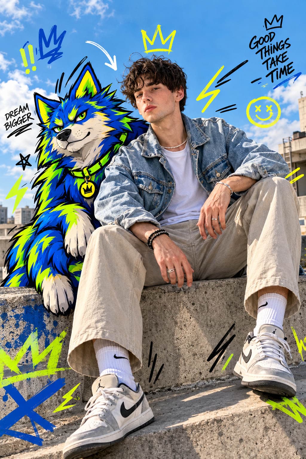 Viral Cartoon Animal Fashion Edit Prompt