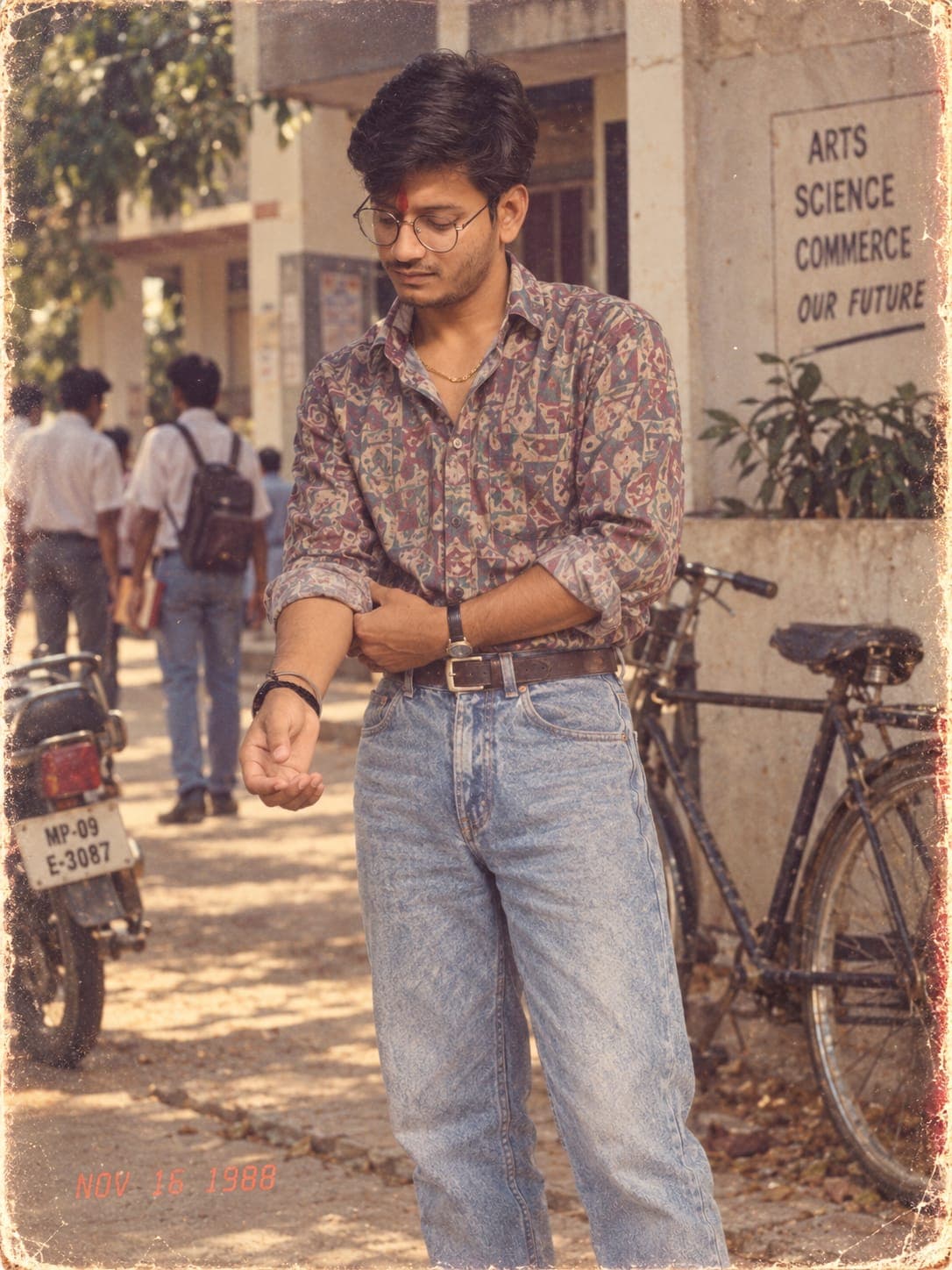 Back to 1988  | Vintage India Photo Prompt